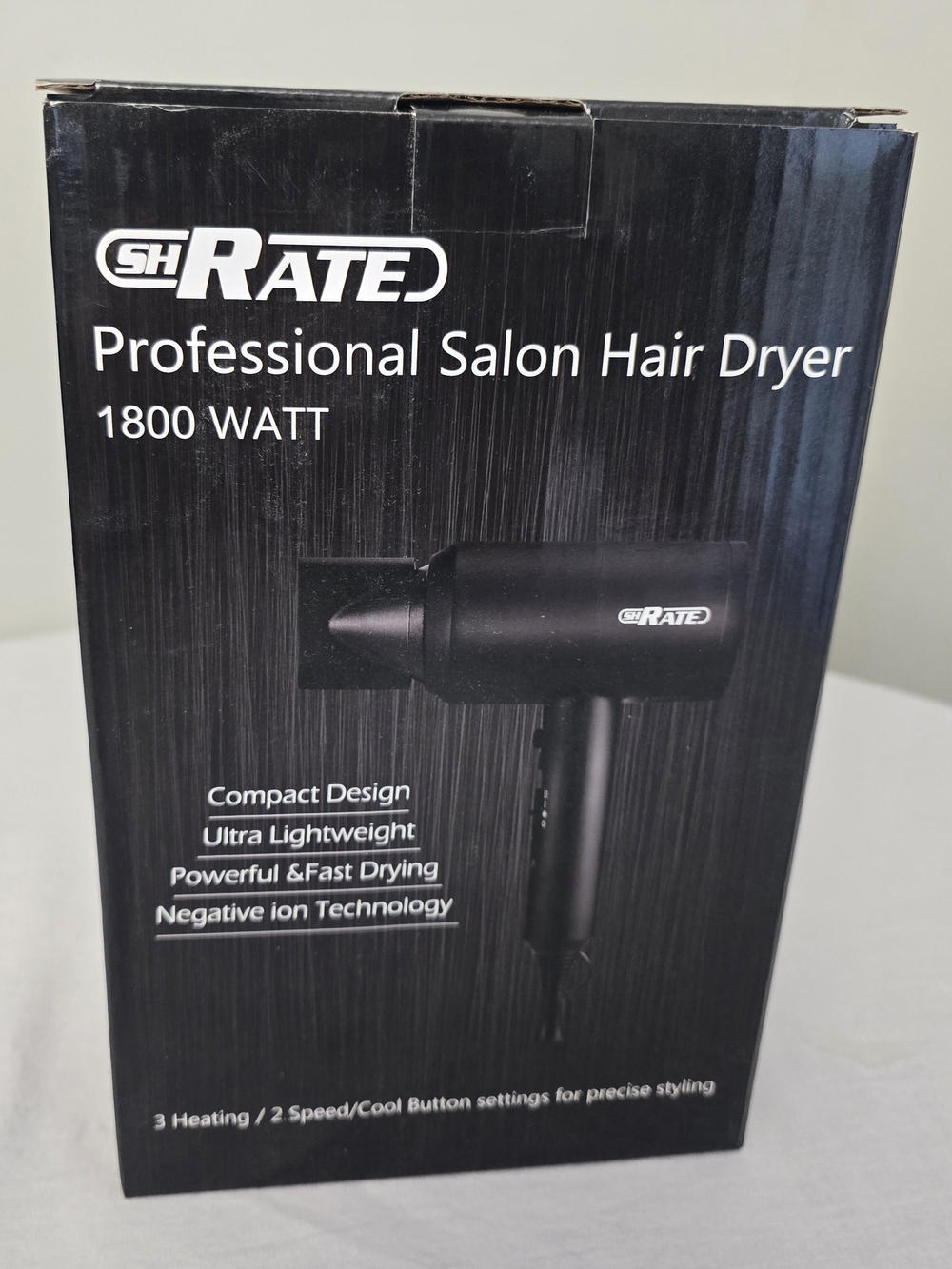 SHRATE Professional Salon 1800 Watt Hair Dryer Ultra Lightweight New In Box